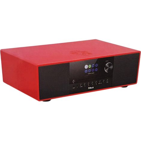 Block SR-200 MKII HiFi-System Internetradio rot