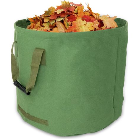 125-Liter-Gartenabfallsack, reißfest  Sehr robustes Leinengewebe  Gartensack