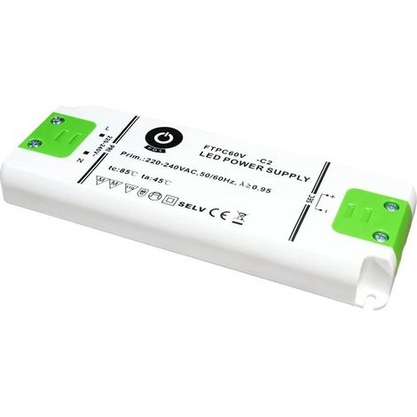 LED Netzteil 60W 24V 2.5A IP20 POS-Power FTPC60V24-C2 Schaltnetzteil Konstantspannung CV (1/2)