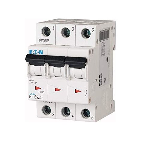 CIRCUIT BREAKER 50A 3P/PL6-C50/3 EATON 286606