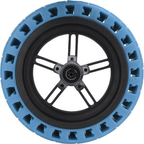 Pneu de trottinette électrique LYH L010, moyeu solide amortissant, compatible Xiaomi M365 Pro/Pro2/Pro3, Bleu (1/5)