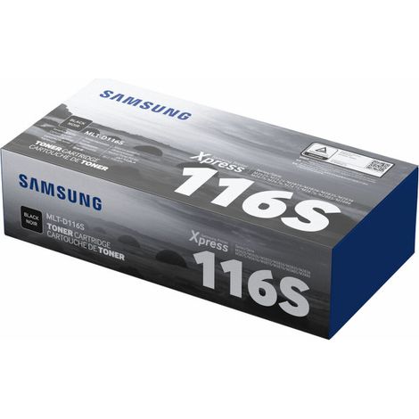 Samsung MLT-D116S Black Original Toner Cartridge Cartouche de toner 1 pièce(s) (1/2)