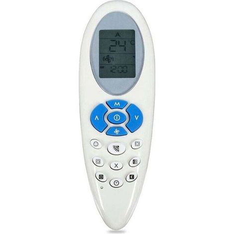1 télécommande pour climatiseur split, fréquence 433 MHz, compatible FRL10, ABS, dimensions 28 x 13,5 x 0,5 cm (1/4)
