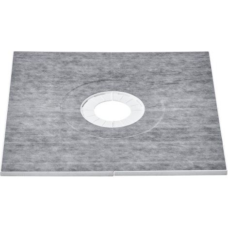 Kit de bordure de douche 91 - 4 x 91 - 4 cm avec drain central 16 (1/5)
