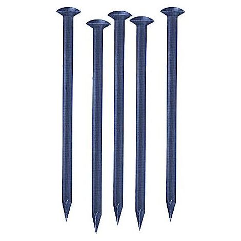 ORECA-CHIODI TESTA FRESATA BOMBATA mm 2,0X16 ACCIAIO TEMPERATO BLU PEZZI 80 (1/5)
