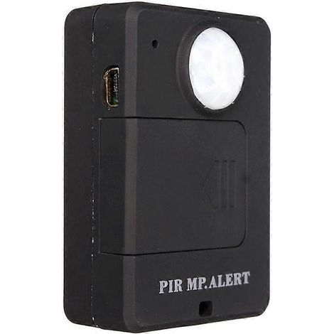 Alarme antivol GSM sans fil infrarouge avec détecteur de mouvement et prise européenne (1/5)