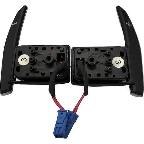 Palancas de cambio para volante de coche compatibles con BMW Serie 3, Serie 5, F10, F20, F30, E70, E90, F32 y Serie 3. (1/5)