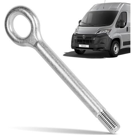 51798113 Barres de Remorquage 1612882780 Tow Hook 215 mm Compatible avec Ducato 250, Boxer, Jumper (1/5)
