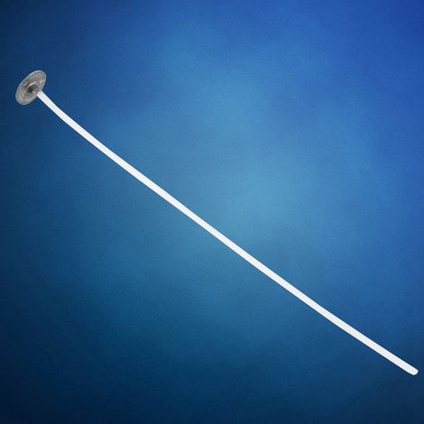 100 vorgewachste Dochte für Teelichter, 15 cm Länge - Packung mit 100 Stück (1/3)