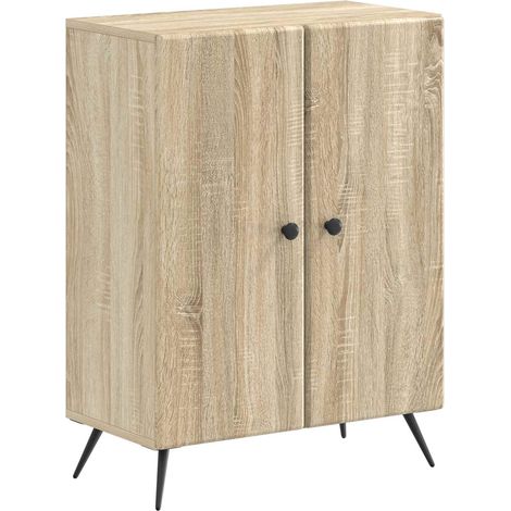Bathroom Storage Cainet BREDA Sonoma Oak 59.5 x 31 x 80 cm vidaXL (1/5)