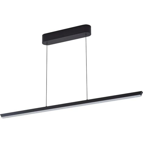 [GEBRAUCHT] B-Ware Lucande Pendelleuchte Hängelampe Led Solvar Schwarz Dimmbar Cct Esszimmer 117 Cm