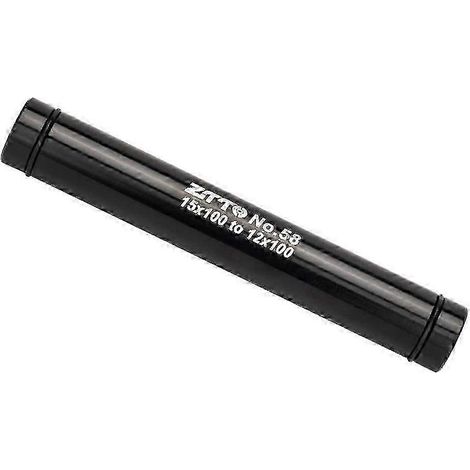Adaptateur de fixation rapide pour axe de fourche de roue de vélo en alliage d'aluminium, permettant la conversion d'un axe 15x100 à un axe 12x100, par (1/5)