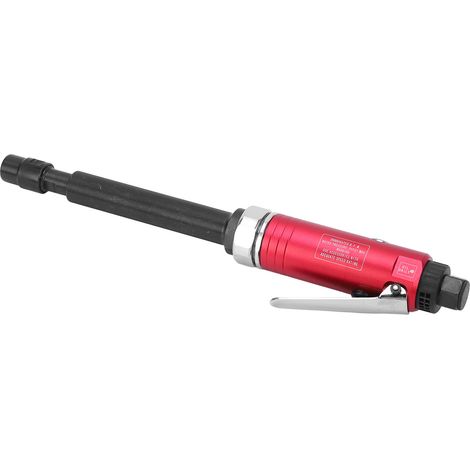 Meuleuse pneumatique droite 20000 tr/min 90 PS, rectifieuse à air comprimé précise à rallonge, pinces 3 mm et 6 mm, style américain (1/5)