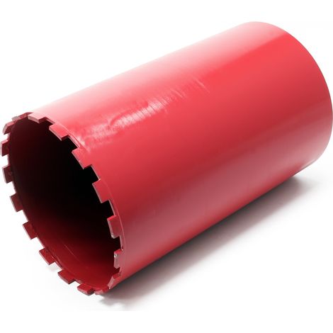 Wiltec Broca corona diamantada 220mm broca hueca de perforación mecha diamante saca núcleos taladro corte seco húmedo (1/5)