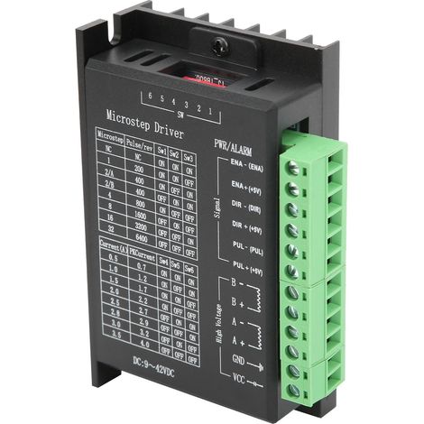 Kit de commande CNC pour imprimante 3D, carte d'extension, interrupteur de fin de course pour moteur pas à pas Nema 23 TB6600 DC9‑40V 6,35 mm (1/5)