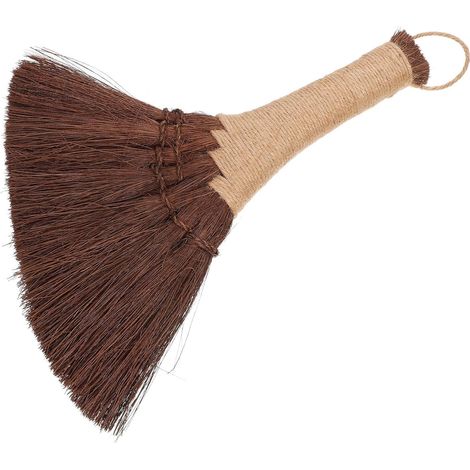 Balai-brosse portatif à poils naturels pour dépoussiérer la maison, la voiture et le canapé outil de balayage multiusage
