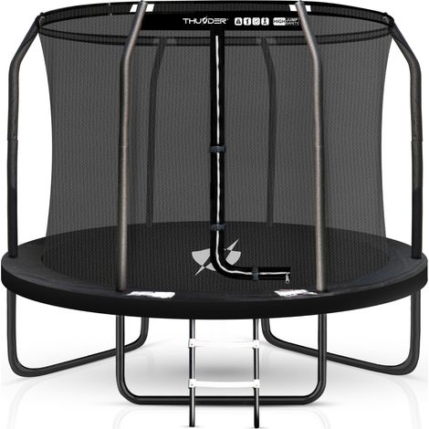 Trampolino Thunder® ELITE-NERO 6FT 183CM