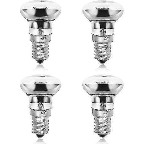 Lampe à lave 30 W E14 R39 avec réflecteur, culot E14 dimmable, ampoule chauffante R39, lot de 4, AC 220-240 V (1/5)