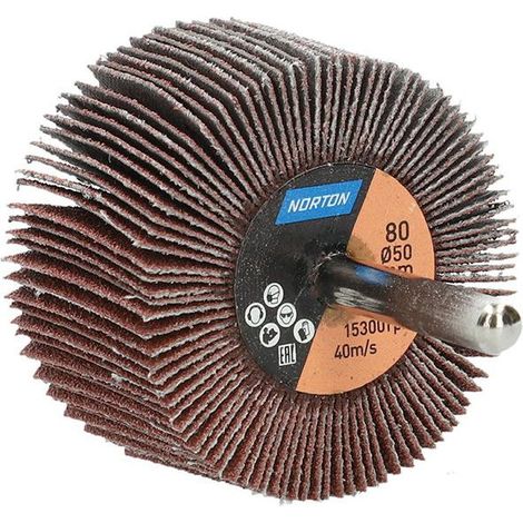 Disco de láminas en varilla R207Plus 50x30x6 P80 (Paquete de 10)