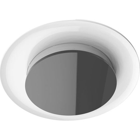 Applique murale LED Matel bidirectionnelle ronde froide IP65 10w
