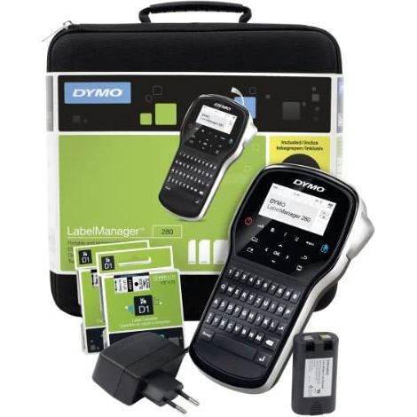 Juego de estuches para dispositivos de etiquetado DYMO® LabelManager™ 280 - Juego de estuches para teclado QWERTZ