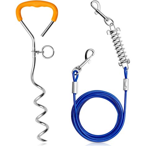 JF HOME BLISS Hands-Free Dog Lead for Medium and Large Breeds Bungee Leash Adjustable Waist Belt with Zipper Pouch Reflective Stitches for Running Walking Jogging Hiking (6M) (1/5)