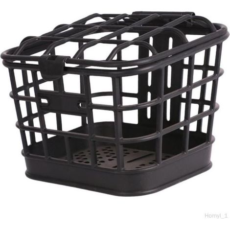 Panier avant électrique avec couvercle Paniers de vélo Support de guidon détachable Paniers de vélo Panier de vélo pour vélo (1/4)