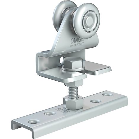 OMGE 1222 CARRELLO A 2 RUOTE D 24 MM PORT 25 KG- 15,0 pz