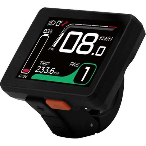 E-Bike 24/36V/48V 5PIN Farbbildschirm LCD-Display Motordrehzahlmesser--
