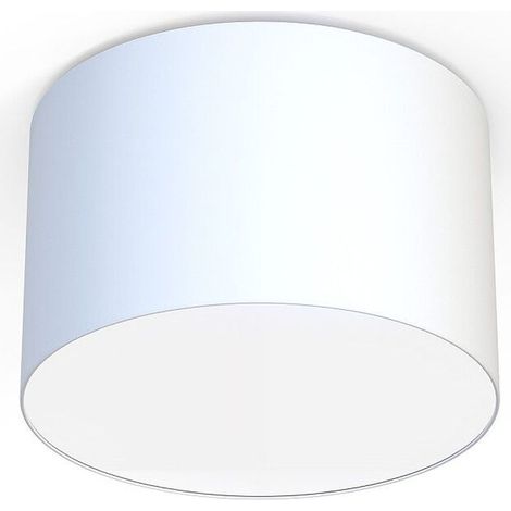 Runde Anliegende Deckenlampe CAMERON in Weiß Ø45cm 3-flmg (1/2)