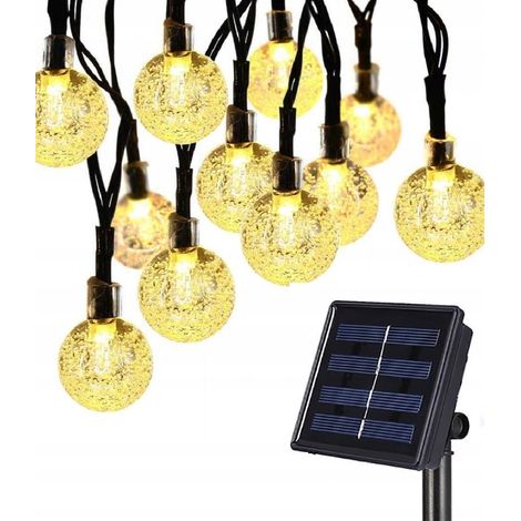 30 LUCI DA GIARDINO SOLARI A LED IMPERMEABILI 6M
