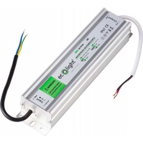 Fuente de alimentación LED 12V IP65 120W EcoLight