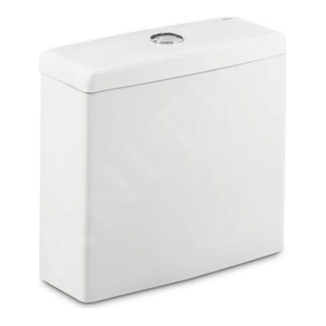 Roca Meridian - Réservoir de toilette, DualFlush, alimentation par le bas à gauche, blanc A341240000 (1/3)