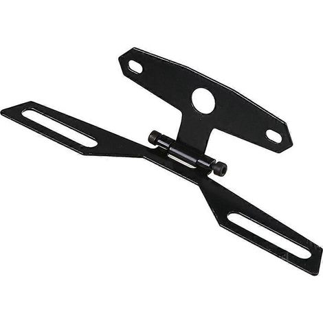 Support de plaque d'immatriculation de moto en acier au carbone (1/5)