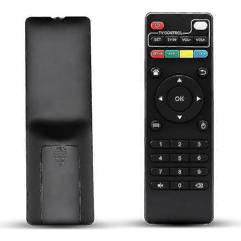 Control remoto Mxq Control remoto ABS resistente, creativo y duradero. Aplicable a Mxqpro, serie T95, X96, Mx9, serie M8, M9c, H96() (1/5)