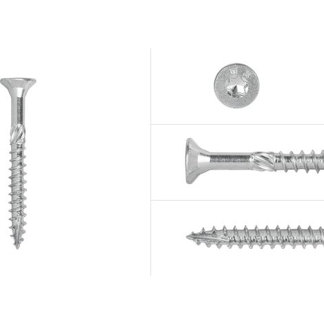 Vis pour panneaux agglomérés Galvanisé 6 x 60 mm Torx 30 Voldraad