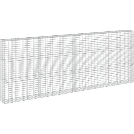 vidaXL Gabion with 3.5 mm Wire and 5x10 cm Mesh 400x30x150 cm (1/5)