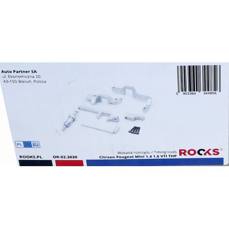 Kit di Bloccaggio Distribuzione ROOKS per MINI/Citroën/Peugeot 1.4–1.6 N12/N14 (OK-02.3030)