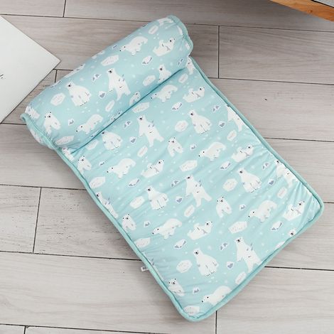 Couchage Refroidissement pour Animaux Compagnie,Coussin pour Chien Coussin pour Chat Couverture lit Froid en Soie Glace Coussin Dissipation Thermique, 60 x 40cm
