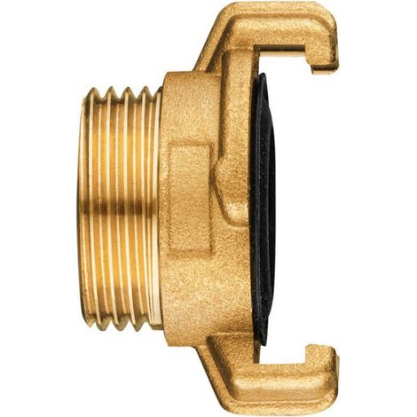 Connecteur Rapide - Laiton - Filetage Extérieur GZ - Diamètre 1 Pouces - Pour Tuyaux Eau - 1 Pièce (1/5)