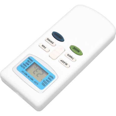 Télécommande Universelle pour Climatiseur Pioneer et Marques, Compatible GYKQ-03 GYKQ-05, Fournie avec Piles (1/5)