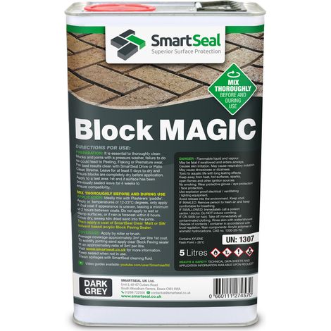 Block Magic - DARK GREY - 5 Litres