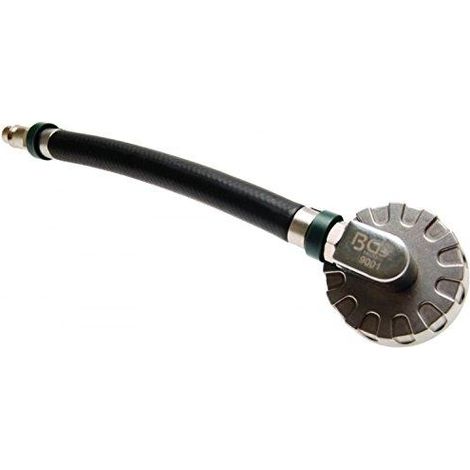 Adaptador purga freno bgs aluminio plata 6.3 mm