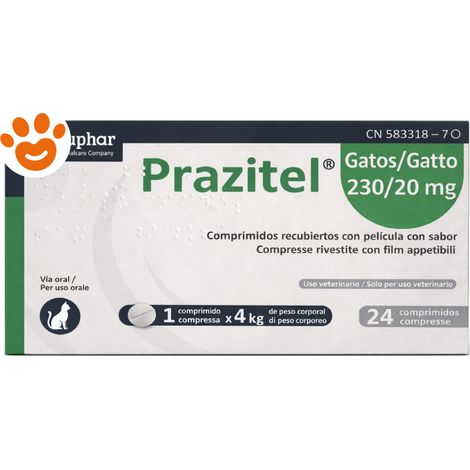 Ecuphar Cat Prazitel - Confezione 230+20 mg -