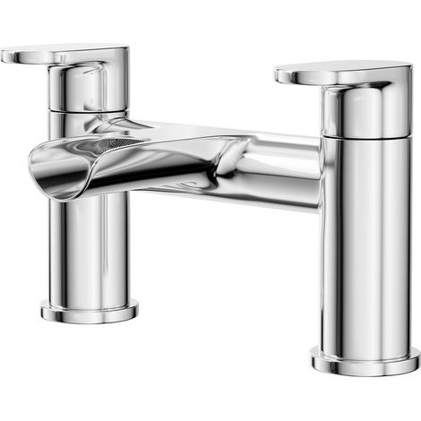 Wholesale Domestic Stream Polished Chrome Waterfall Bath Filler Tap (1/5)