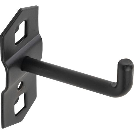 JBM16861 50mm 1-Zacken Haken - schwarz (1/4)