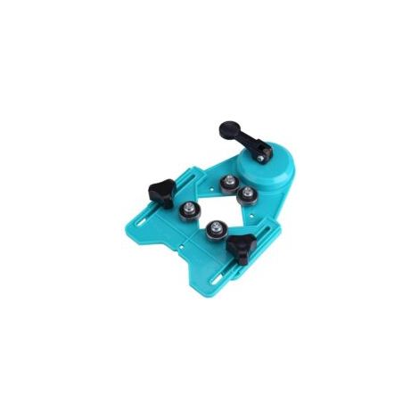 Dima di foratura da 4 mm a 80 mm, guida di montaggio e localizzazione dell'apertura per marmo, ceramica e vetro - Crezuo