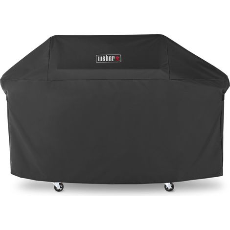 Weber – Housse de barbecue résistante aux intempéries – Sangles de fixation – Compatible avec barbecues Genesis 400 – Protection optimale (1/8)