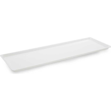 Plat en Plexiglas grande surface Blanc 760X265X17mm - Matériel CHR Pro