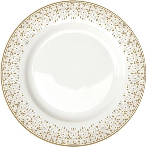 12 Piatti da Dessert 19 Cm - Festivi - Easy Life